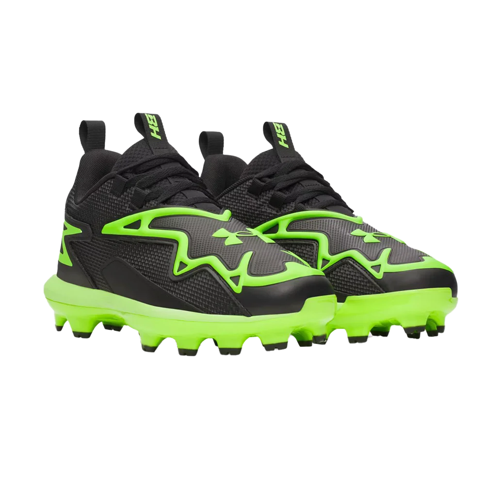 UA Boys' Harper 11 TPU Jr Baseball Cleats