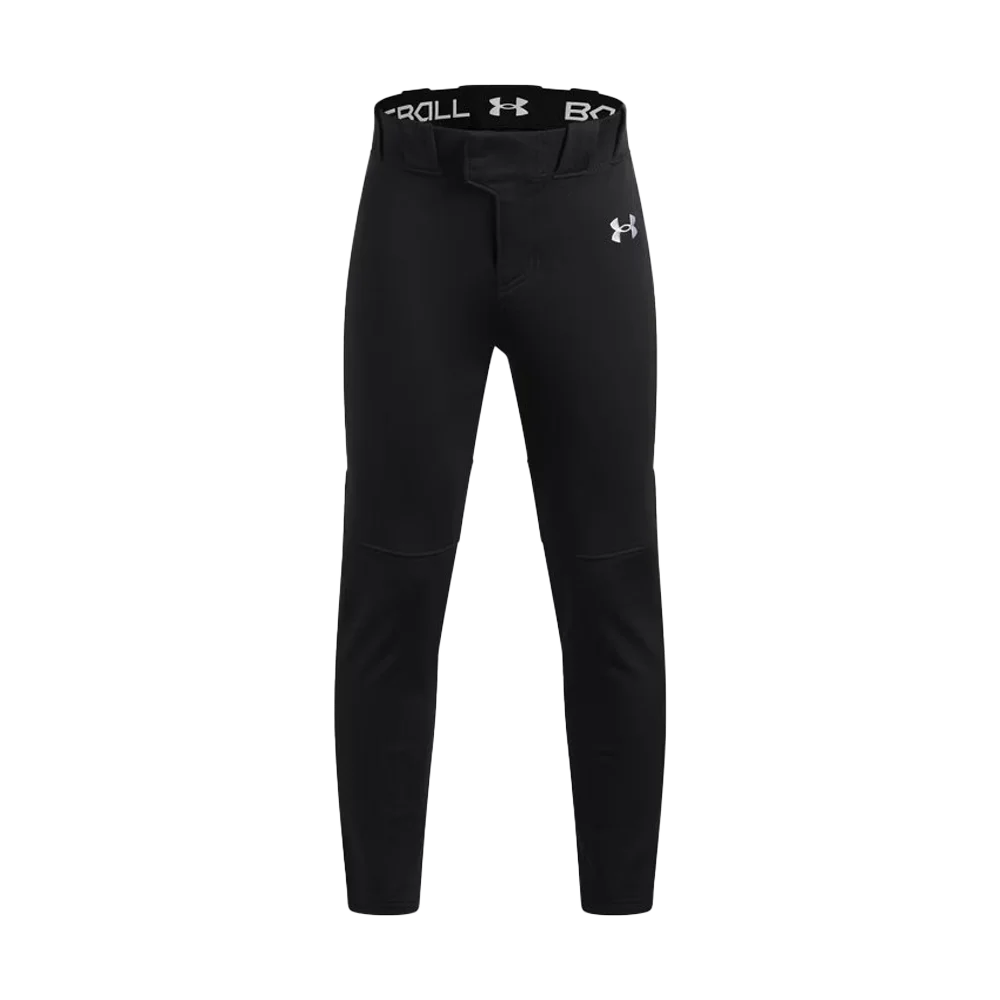 UA Boys' Utility Pro Tapered Pants Black Color