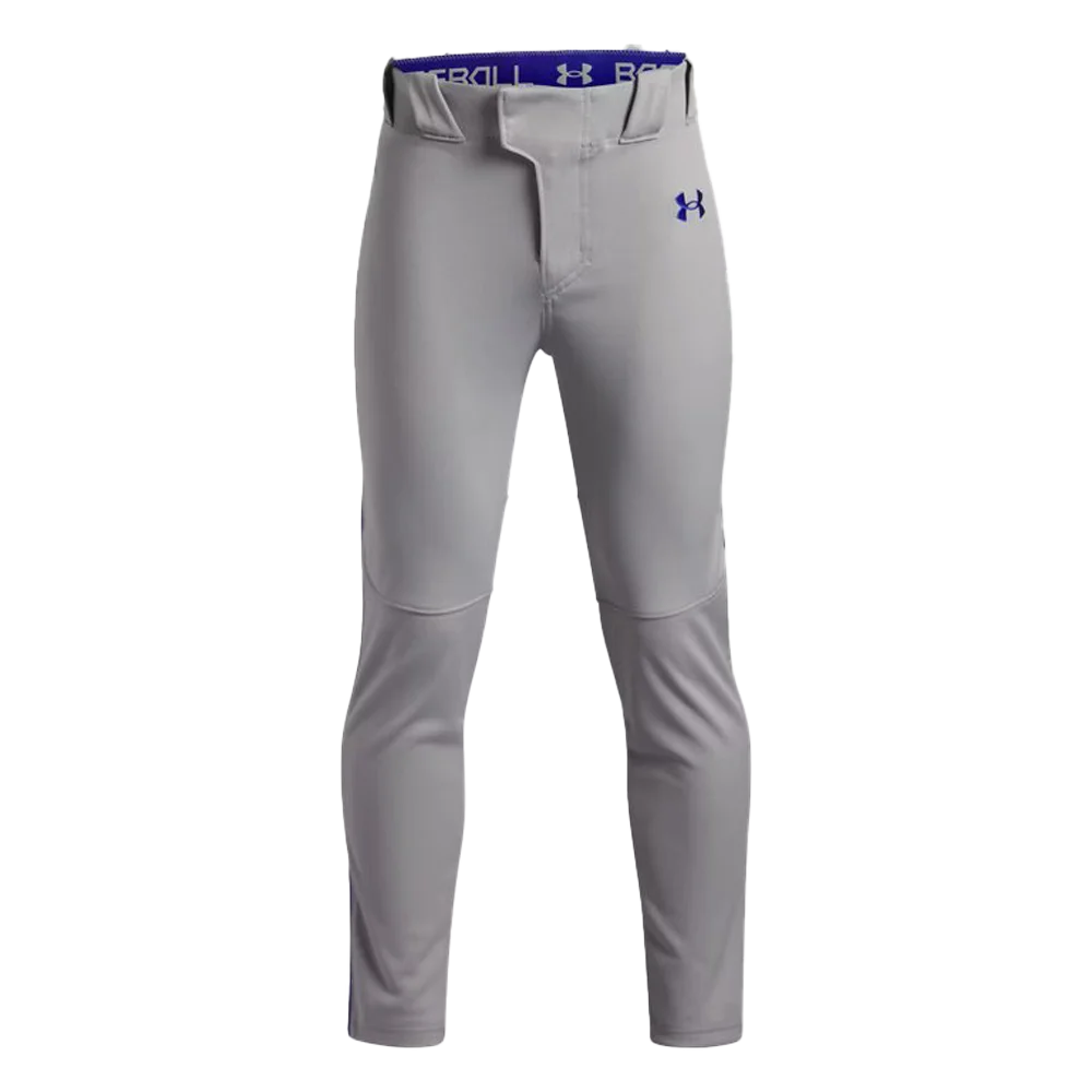 UA Boys Utility Pro Tapered Piped Pants Blue Color