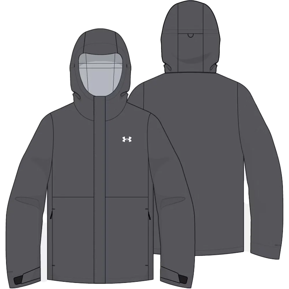 UA Men's Cloudstrike Jacket Grey Color