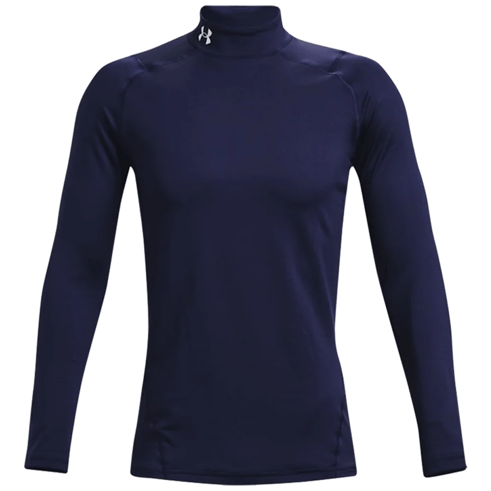 UA Men's ColdGear  Fitted Mock navy