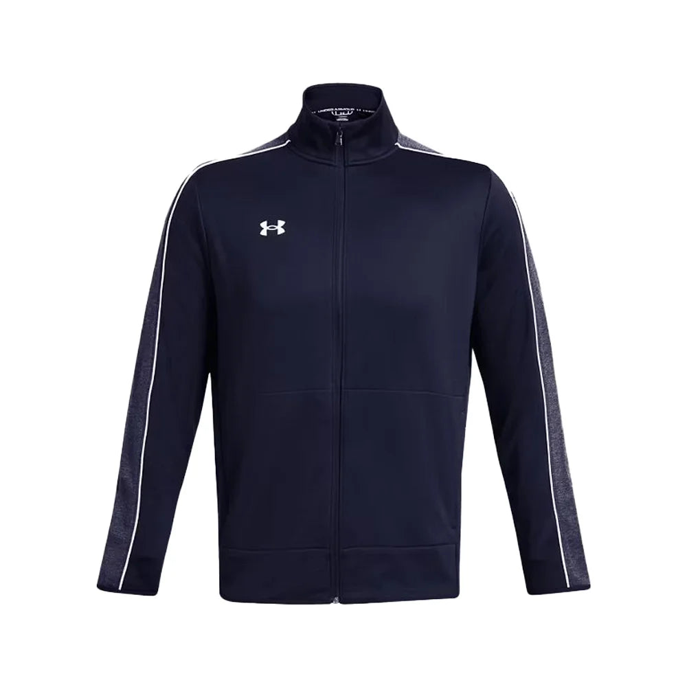 UA Men's Command Warm-Up Full Zip Navy Color.
