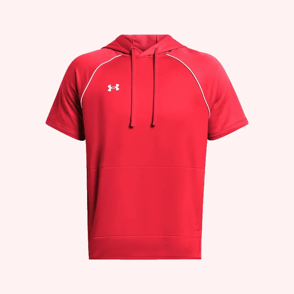 Sudadera con capucha de manga corta UA Command Warmup para hombre