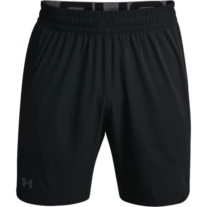 UA Men's Elevated Woven 8.25" Shorts 2.0 Black Color