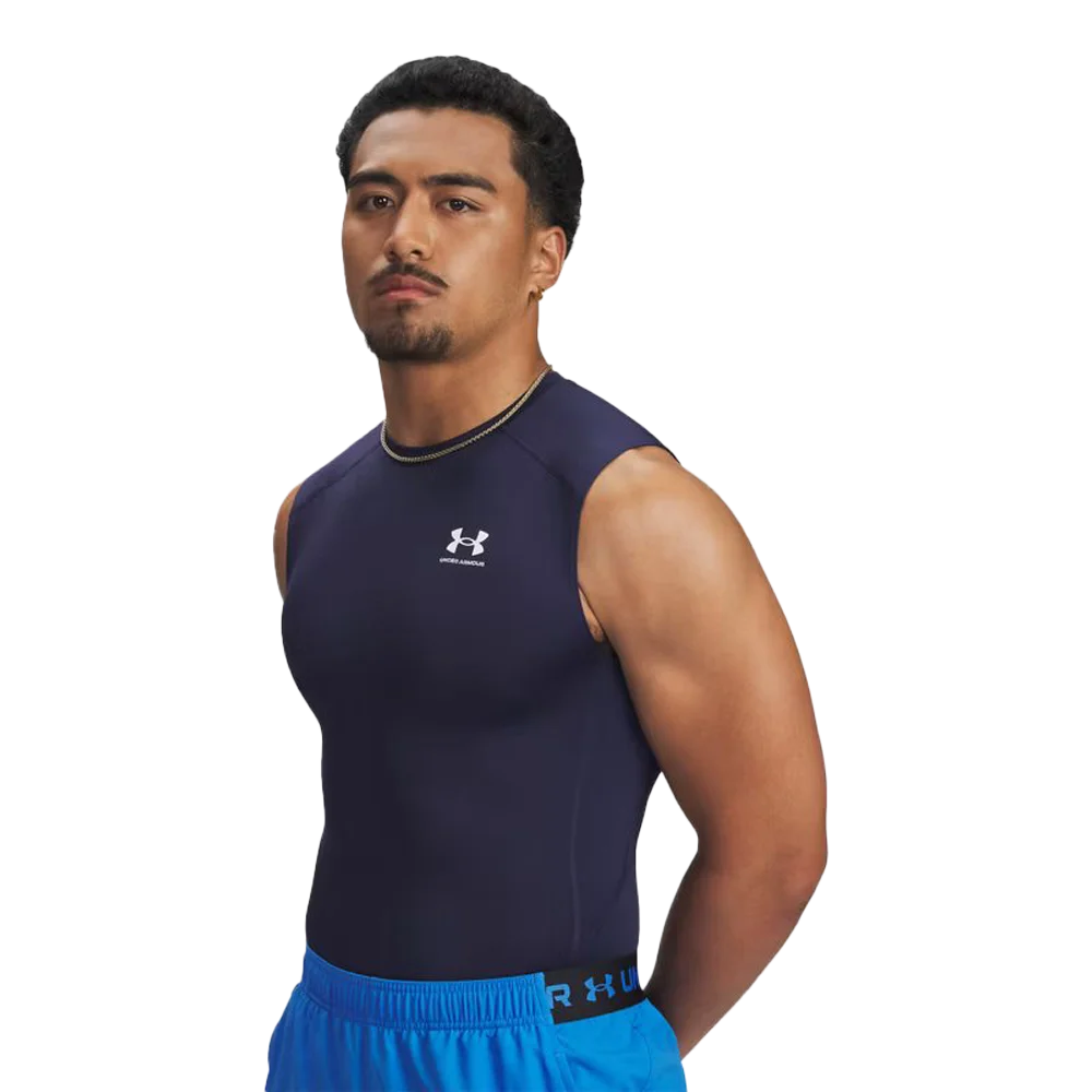 UA Men's HeatGear® Compression Sleeveless