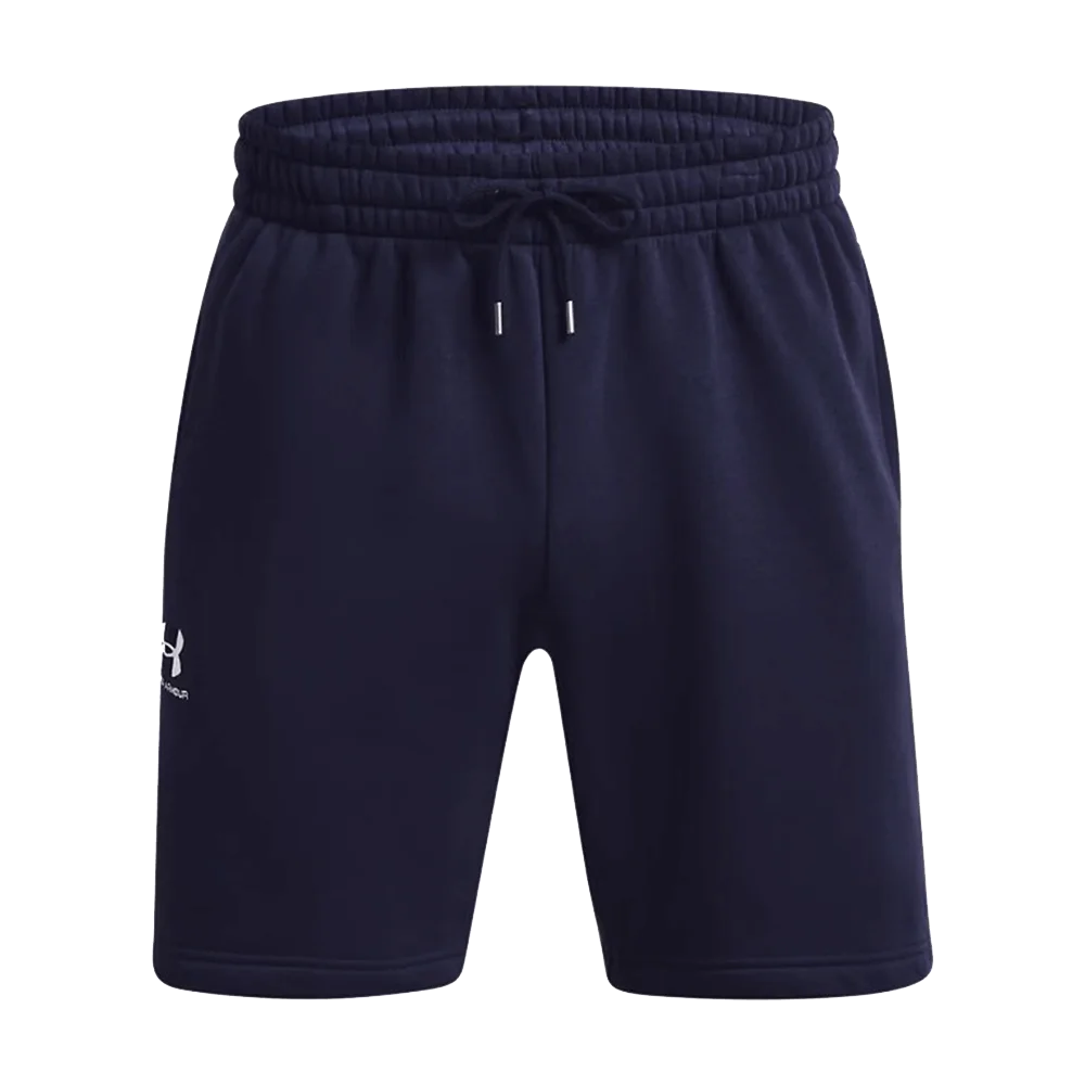 UA Men's Icon Fleece 7.75" Shorts Navy Color