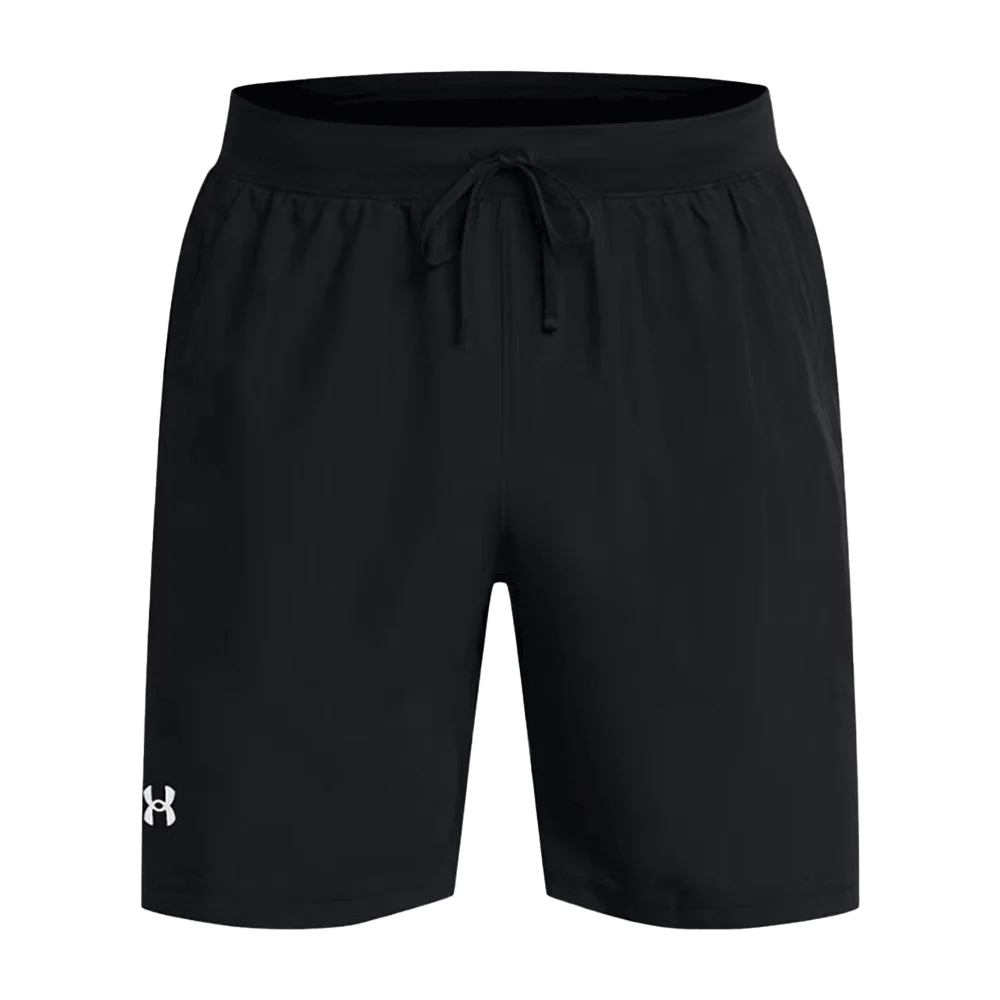 UA Men's  Launch Unlined 7" Shorts Black Color.