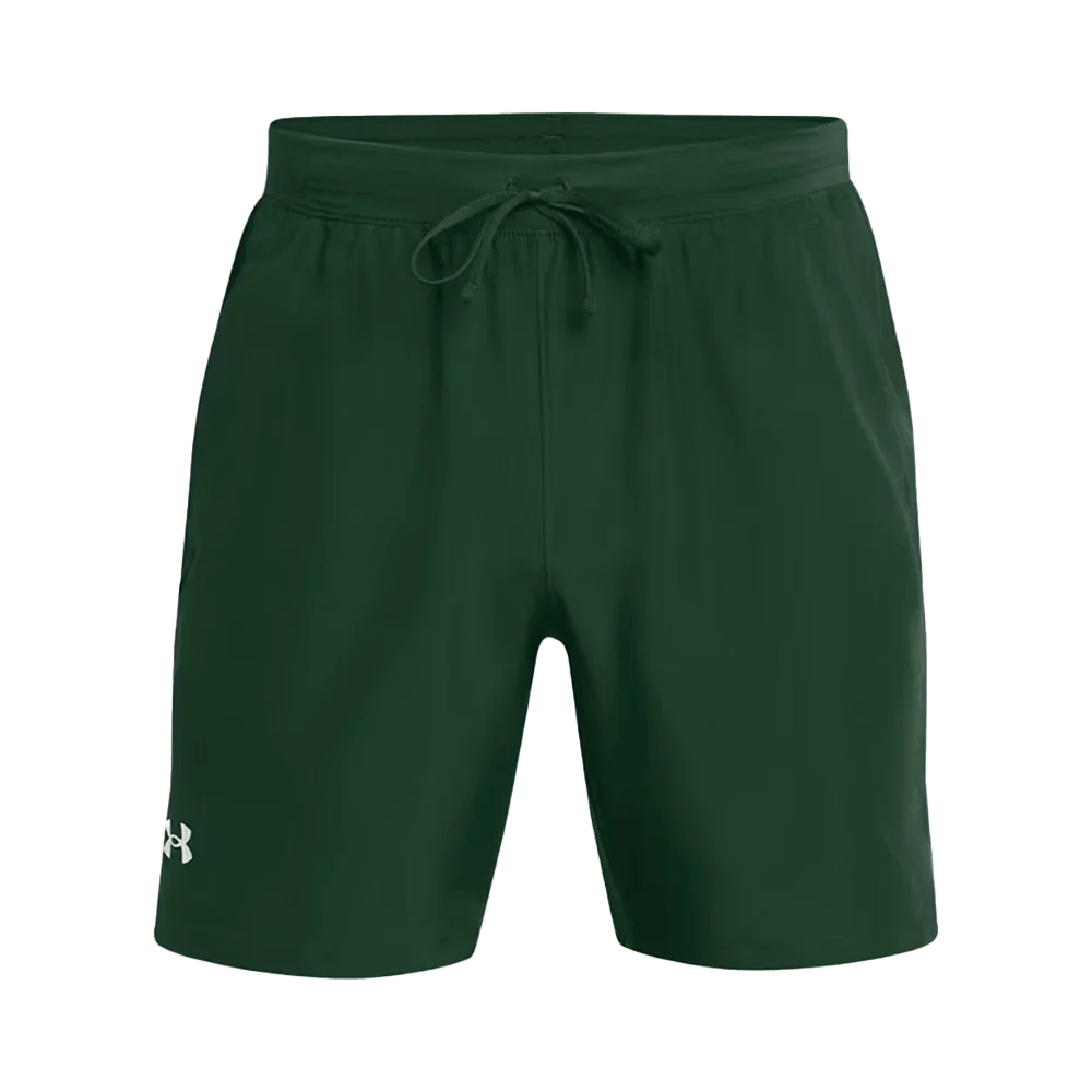UA Men's  Launch Unlined 7" Shorts Green Color
