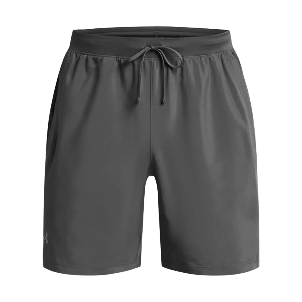 UA Men's  Launch Unlined 7" Shorts Grey Color.