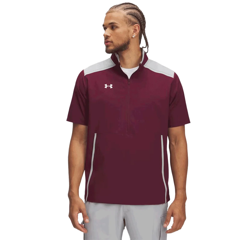 UA Men's Motivate 3.0. Maroon Color Front View