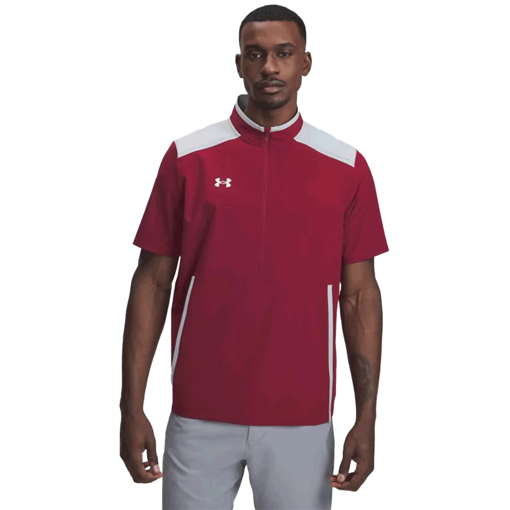 UA Men's Motivate 3.0 Maroon Color Front View