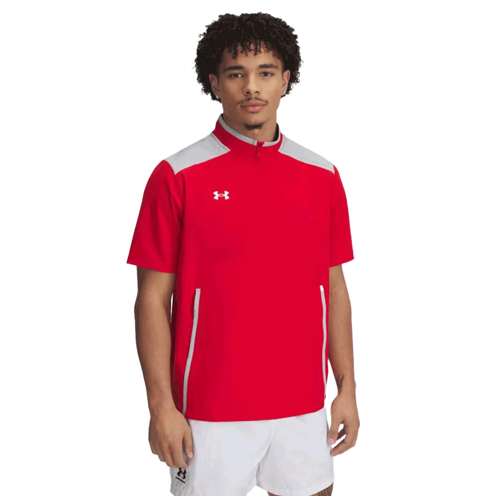 UA Men's Motivate 3.0 Red Color Front View