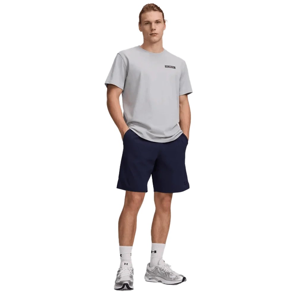 UA Men's Motivate Vented 9" Shorts Navy Color