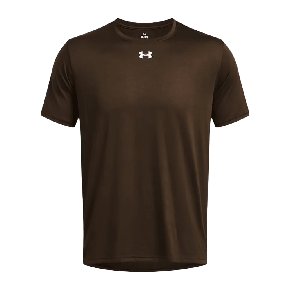 UA Men's Team Tech Short Sleeves Brown Color