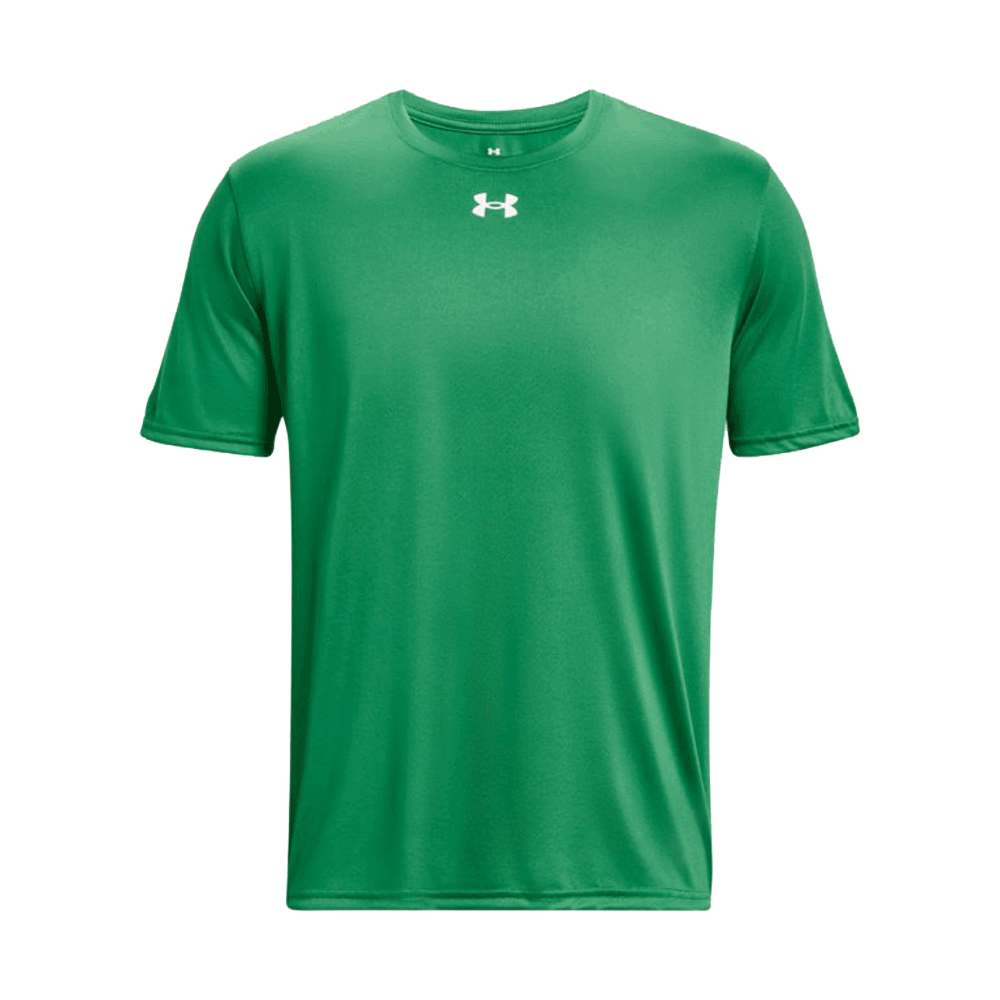 UA Men's Team Tech Short Sleeves Green Color.