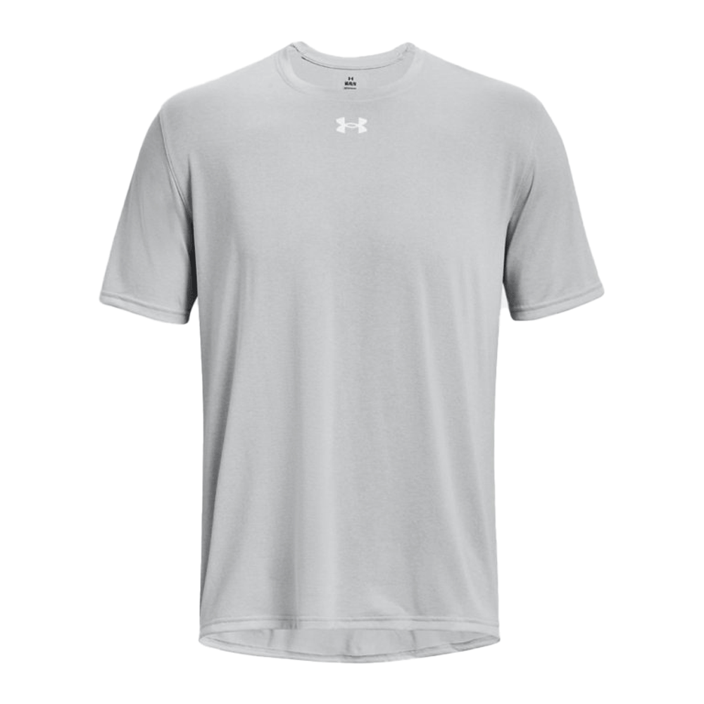 UA Men's Team Tech Short Sleeves Grey Color