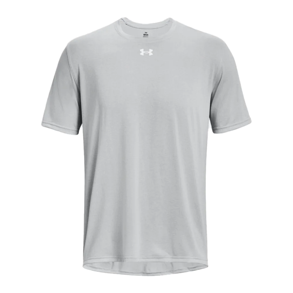 UA Men's Team Tech Short Sleeves Grey Color