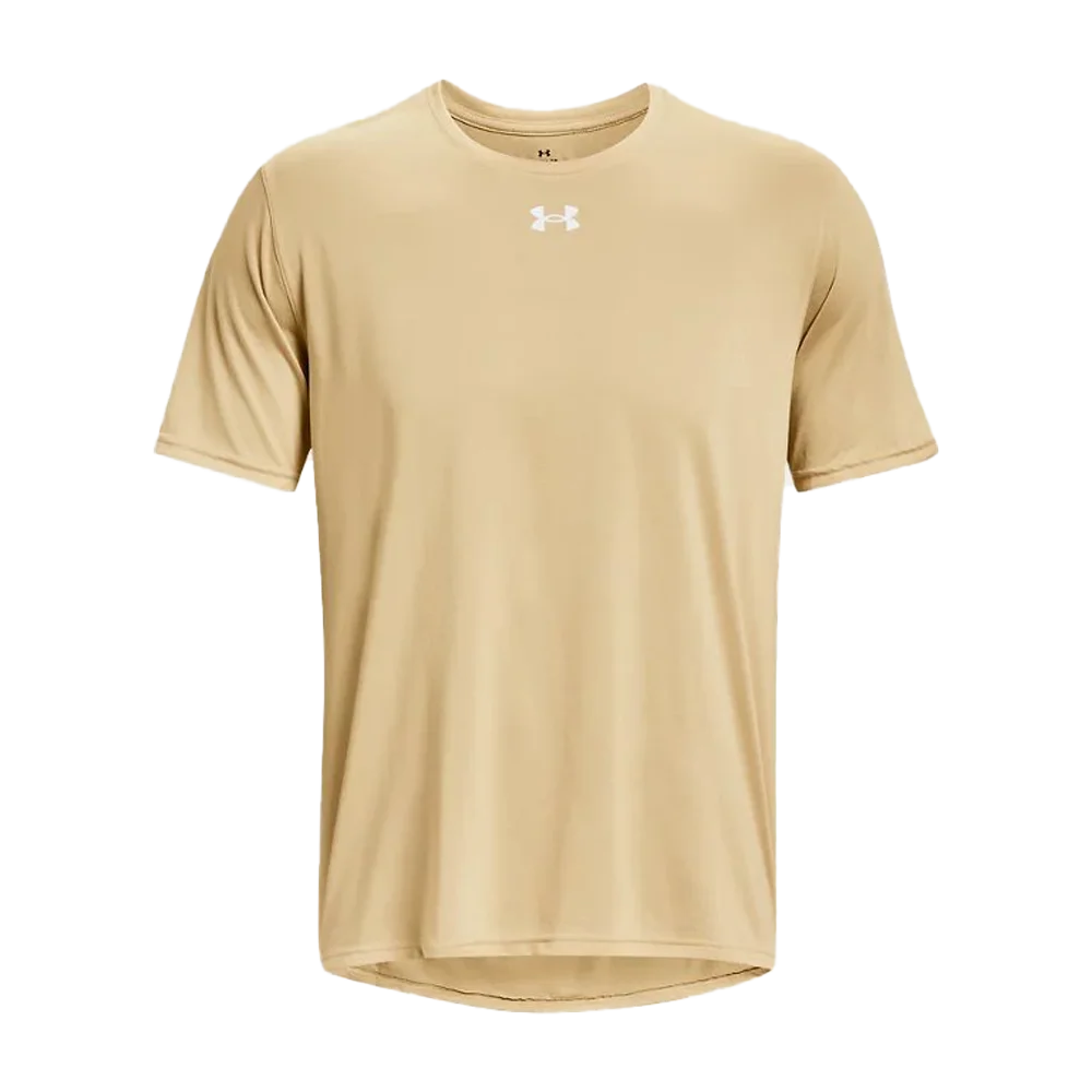 UA Men's Team Tech Short Sleeves Khaki Color