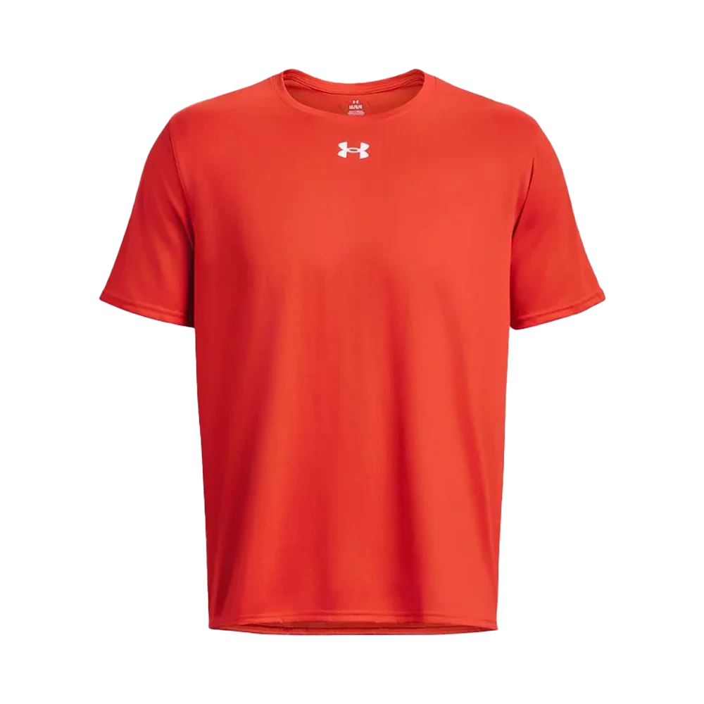 UA Men's Team Tech Short Sleeves Orange Color