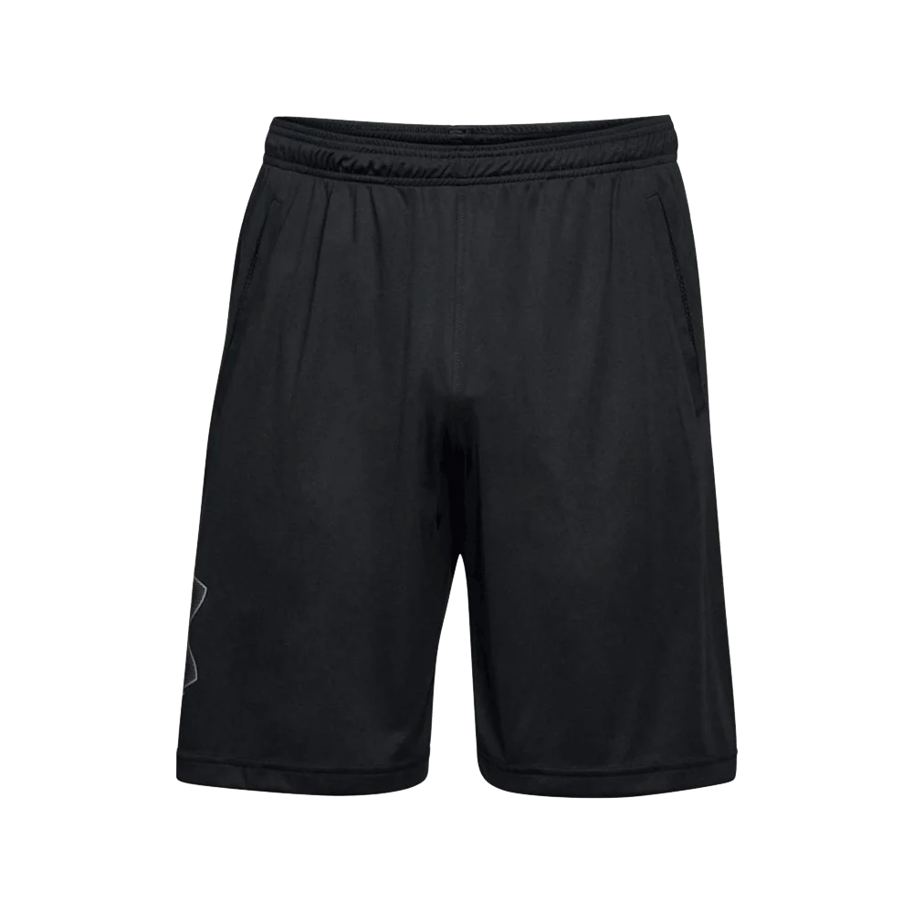 UA Men's Tech Graphic Shorts Black Color