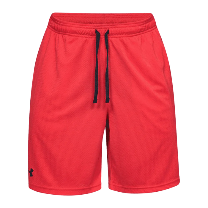 UA Men's Tech Mesh Shorts Red Color
