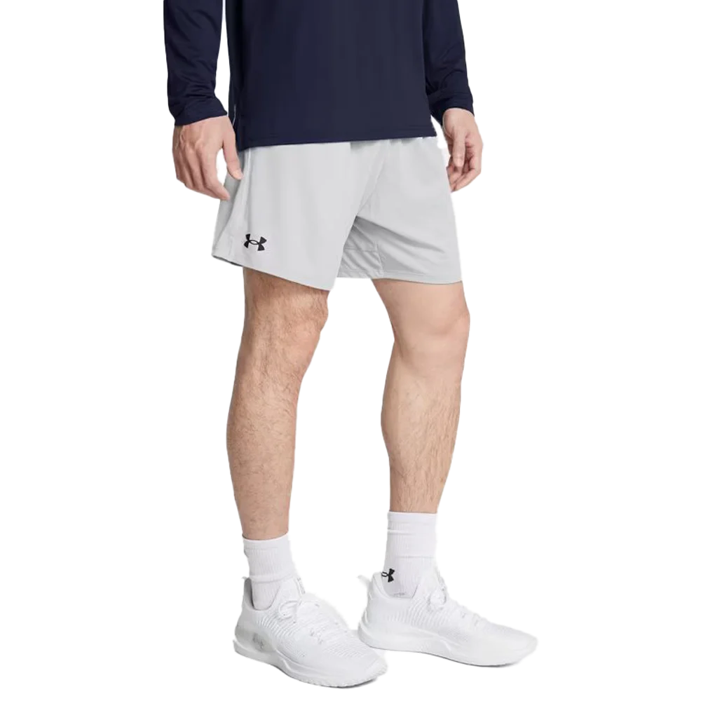 UA Men's Tech Vent 7" Shorts Grey Color