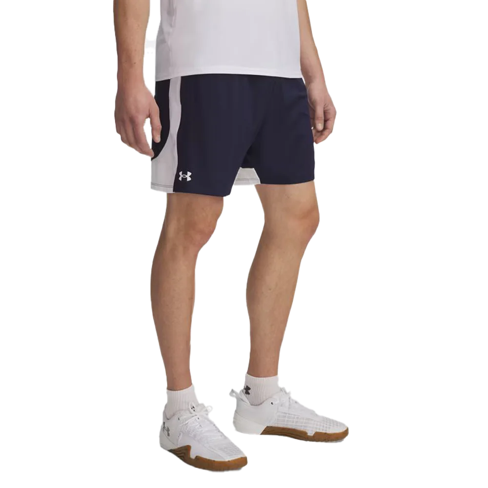 UA Men's Tech Vent 7" Shorts Navy Color