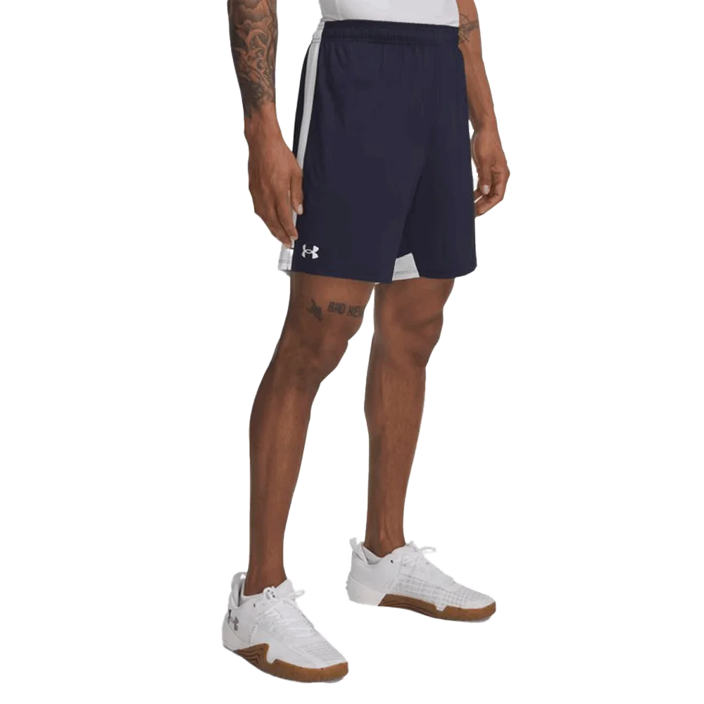 UA Men's Tech Vent Non-Pocketed 7" Shorts Navy Color