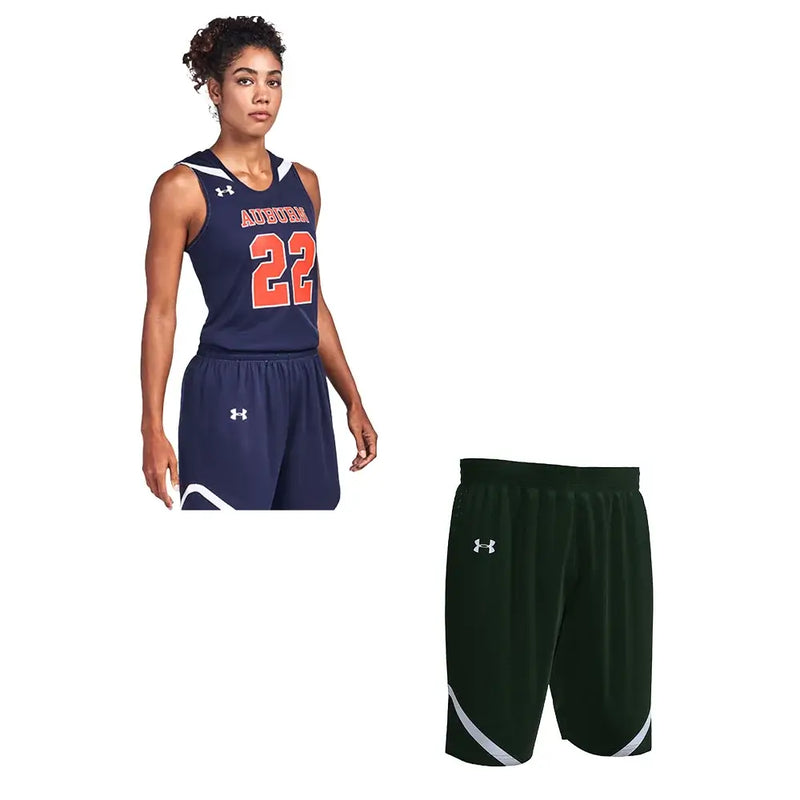 UA Women Reversible Clutch 2 Set-  Jersey and Short