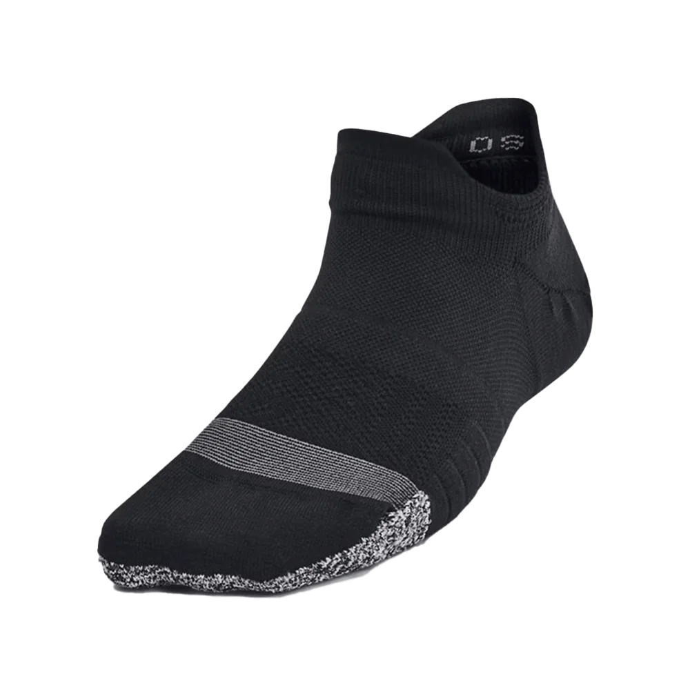 UA Women's Breathe 3-Pack No Show Tab Socks Black Color