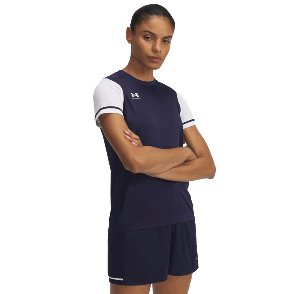 UA Women's Challenger Jersey Navy color