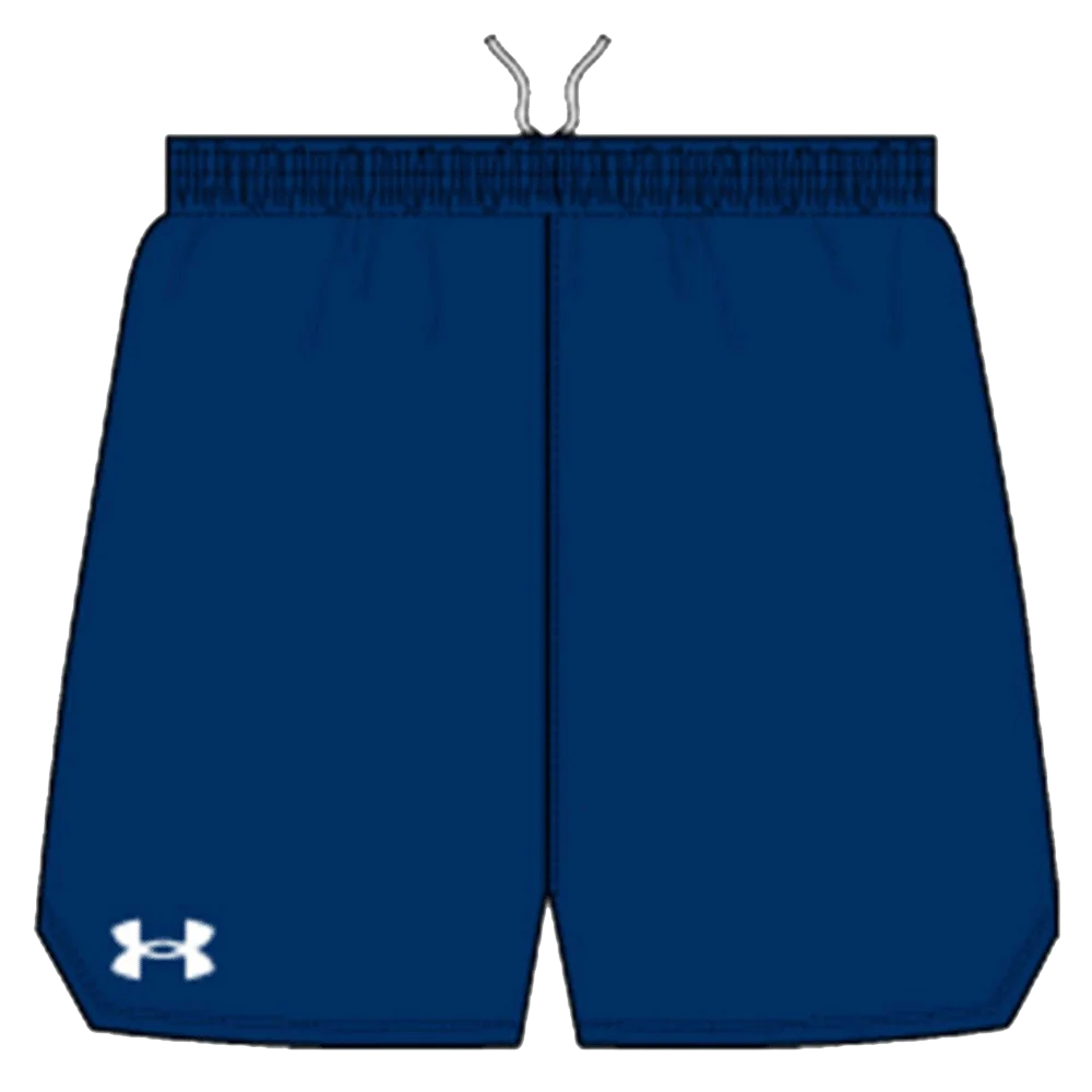 UA Women's Stock Pace Split Short Blue Color