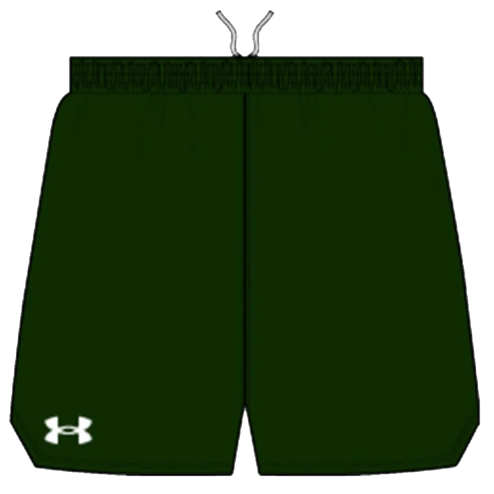 UA Women's Stock Pace Split Short Green Color