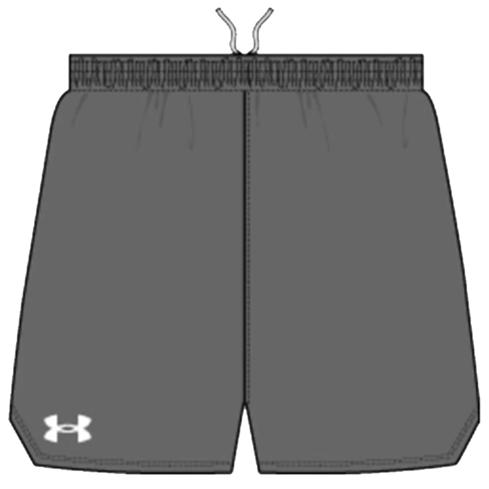 UA Women's Stock Pace Split Short Grey Color