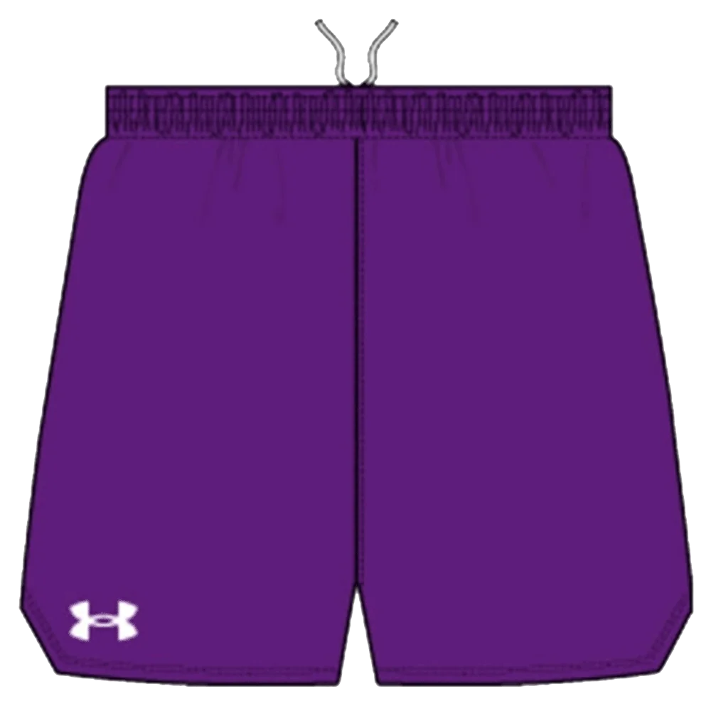 UA Women's Stock Pace Split Short Purple Color