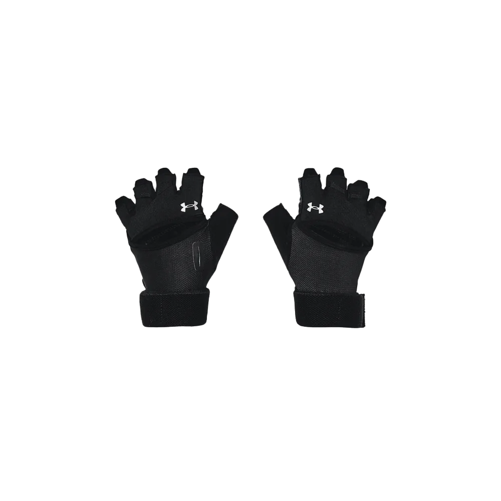 UA Women's Weightlifting Gloves Pair Black Color