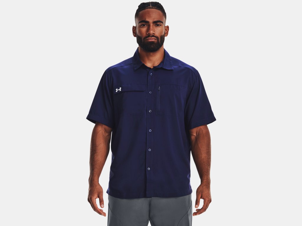 UA Men's Motivator Coach's Button Up Shirt | Midway Sports.