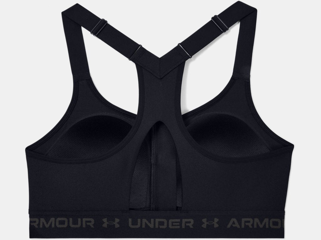 UA Women's Armour® High Crossback Zip Sports Bra