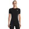 Camiseta de manga corta de compresión UA HeatGear® Armour para mujer 