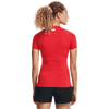 Camiseta de manga corta de compresión UA HeatGear® Armour para mujer 