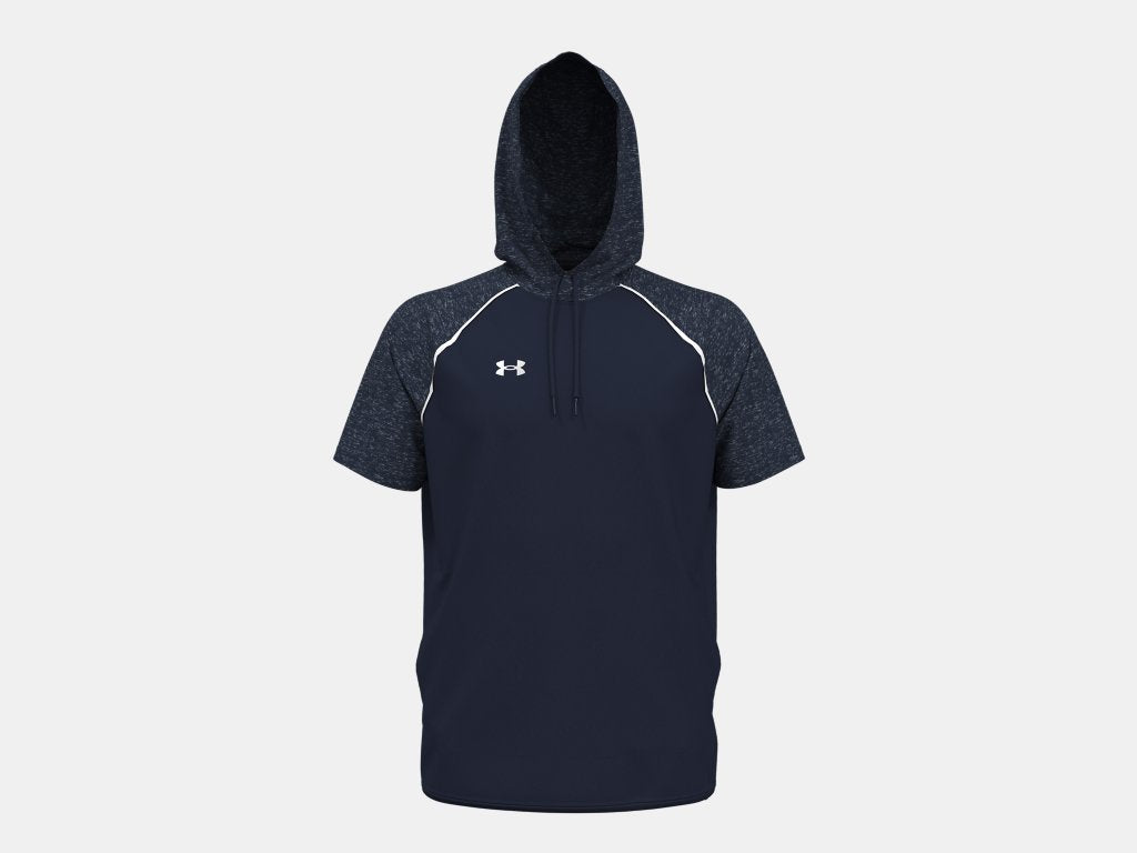 Under Armour Command Mens Quarter Zip S Midnight Navy-white at  Men's  Clothing store