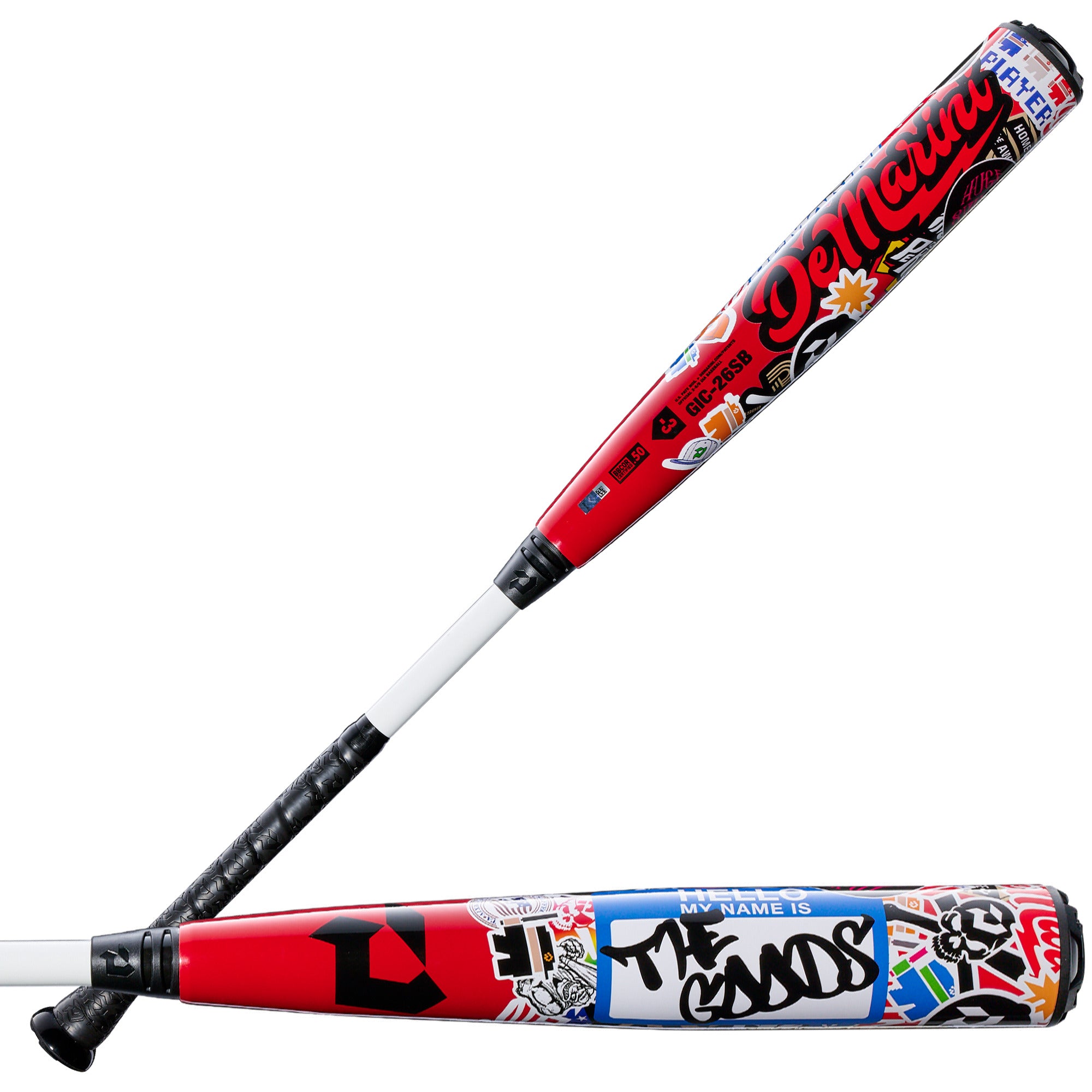 2026 DeMarini The Goods "Sticker Bomb" (-3) BBCOR Bat