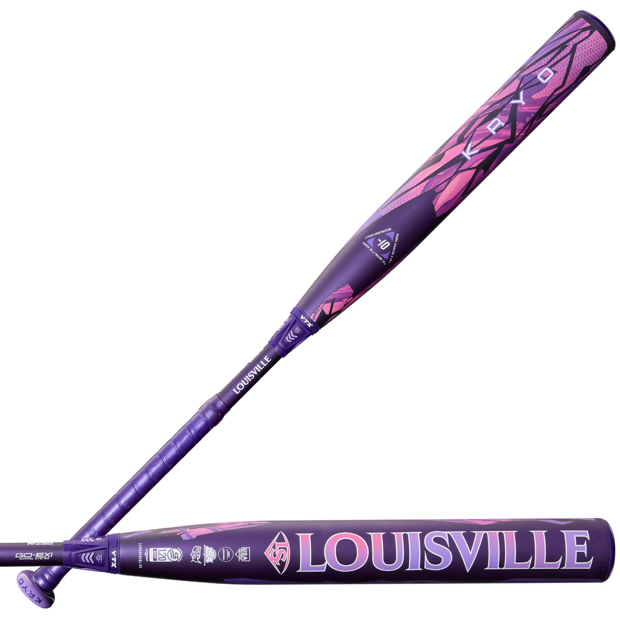 2026 Louisville Slugger Kryo "Thundernight" (-10) Fastpitch Softball Bat