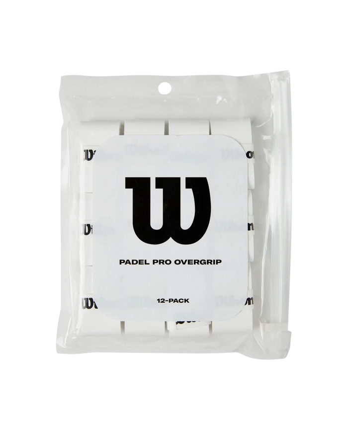 Sobregrip Wilson Pro Padel Blanco - Pack de 12