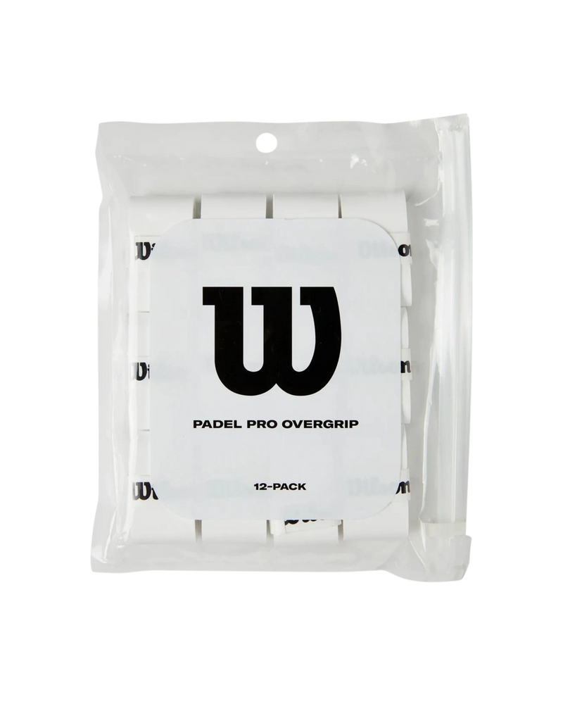 Wilson Pro Padel Overgrip White - 12 pack