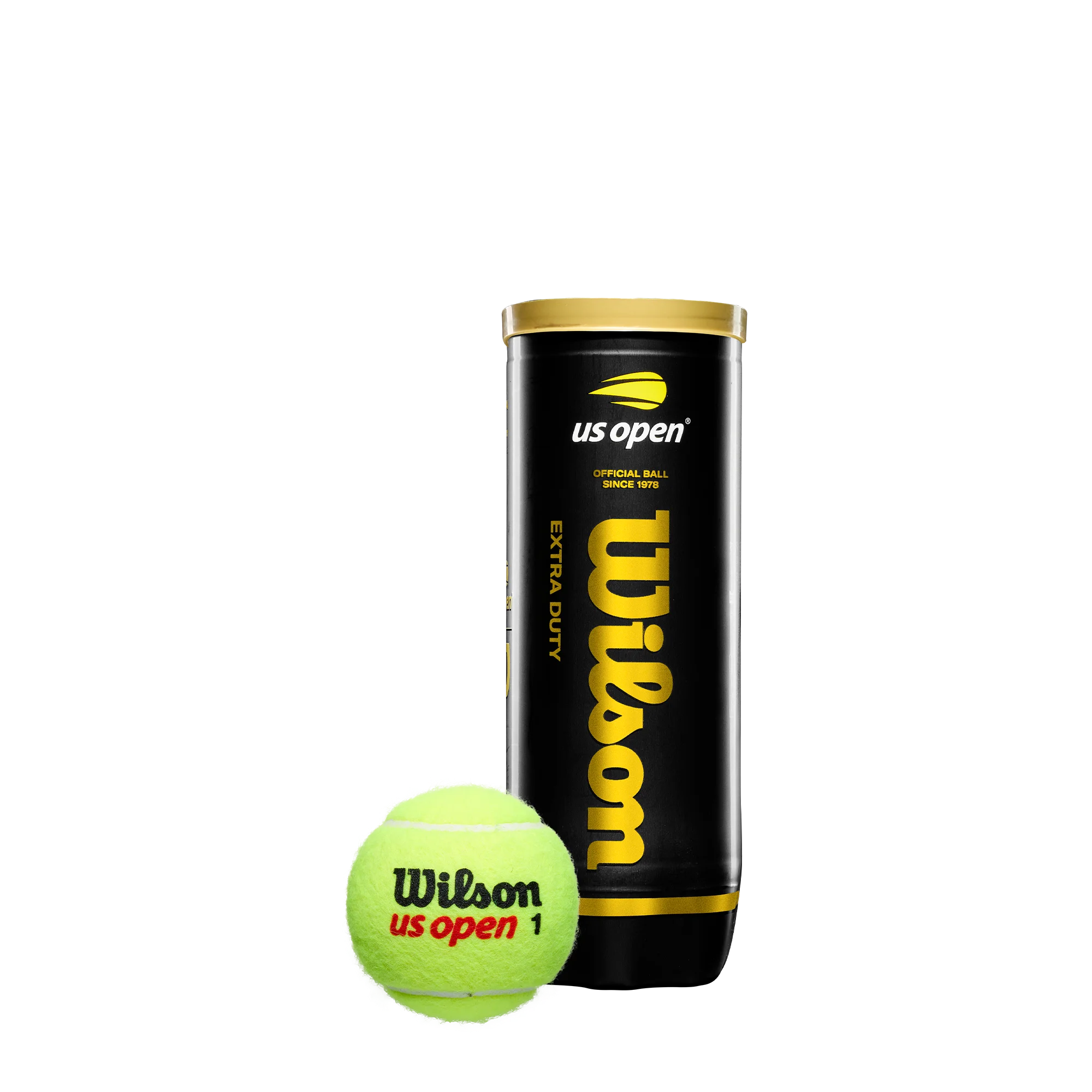 Wilson US Open Extra Duty 3 Ball Can