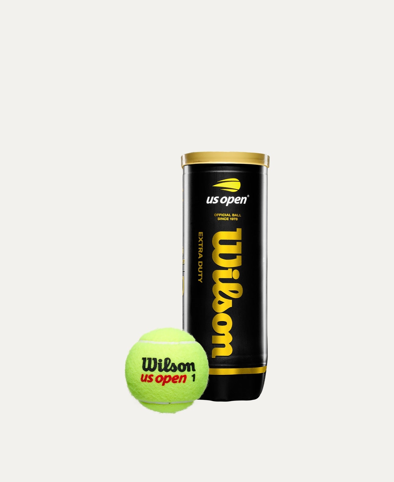 Wilson US Open Extra Duty 3 Ball Can