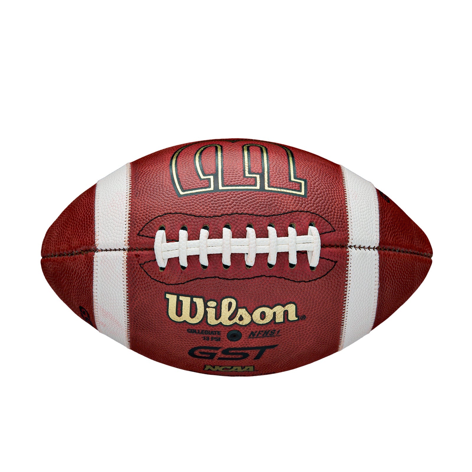 Wilson 1002 GST Leather Game Football - Official Size