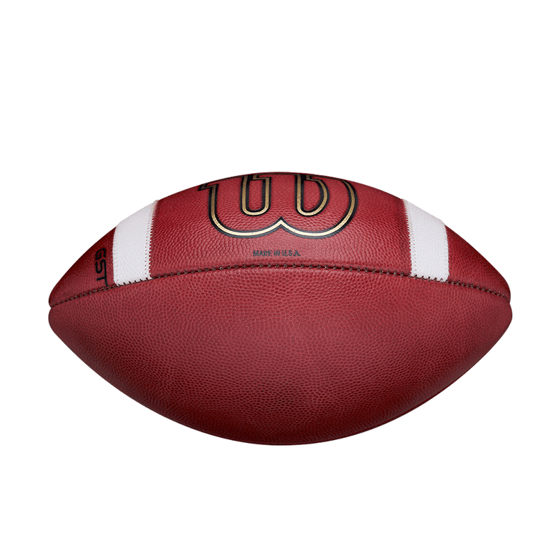 Wilson 1002 GST Leather Game Football - Official Size