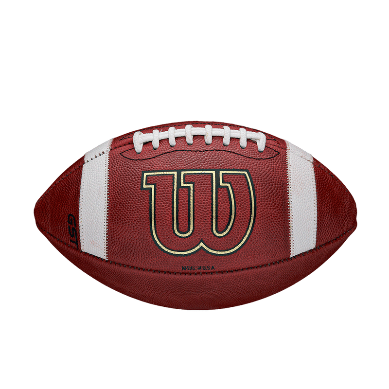Wilson 1002 GST Leather Game Football - Official Size